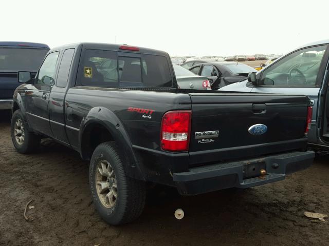 1FTZR45E57PA26474 - 2007 FORD RANGER SUP BLACK photo 3