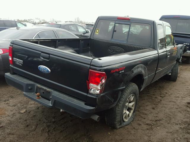 1FTZR45E57PA26474 - 2007 FORD RANGER SUP BLACK photo 4