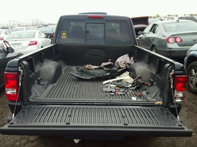 1FTZR45E57PA26474 - 2007 FORD RANGER SUP BLACK photo 9