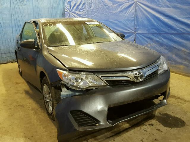 4T4BF1FK6DR311941 - 2013 TOYOTA CAMRY L GRAY photo 1