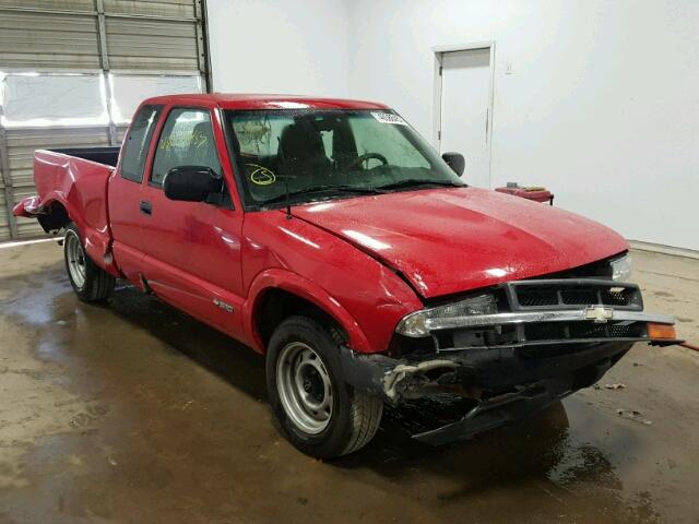 1GCCS19W828150639 - 2002 CHEVROLET S TRUCK S1 RED photo 1