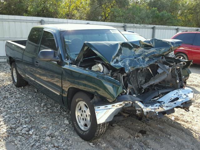 2GCEC19V931409530 - 2003 CHEVROLET SILVERADO GREEN photo 1