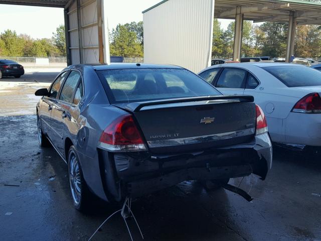 2G1WC583881232139 - 2008 CHEVROLET IMPALA LT GRAY photo 3