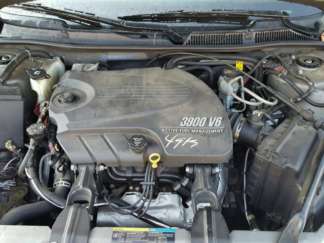 2G1WC583881232139 - 2008 CHEVROLET IMPALA LT GRAY photo 7