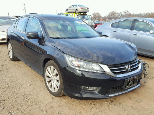 1HGCR3F84DA042027 - 2013 HONDA ACCORD EXL BLACK photo 1