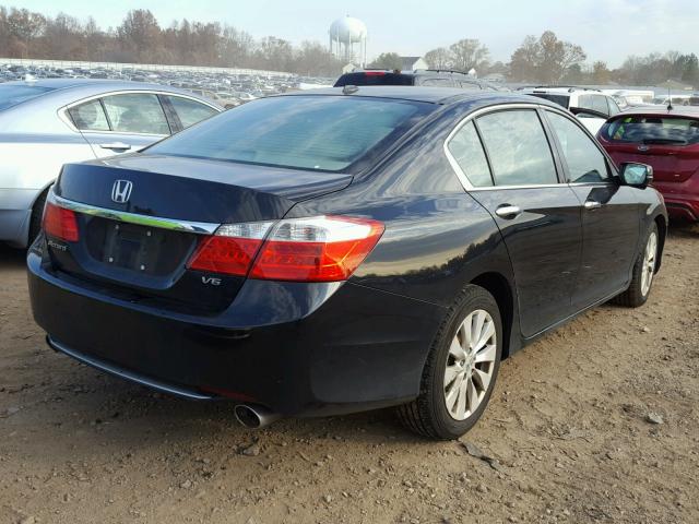 1HGCR3F84DA042027 - 2013 HONDA ACCORD EXL BLACK photo 4