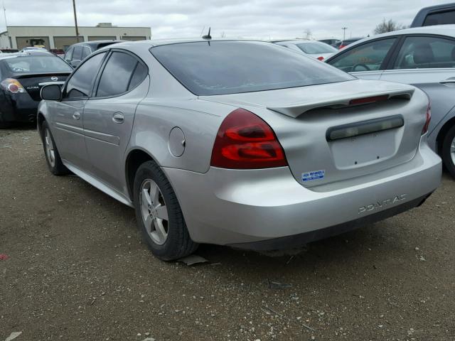 2G2WP552881135759 - 2008 PONTIAC GRAND PRIX BLACK photo 3