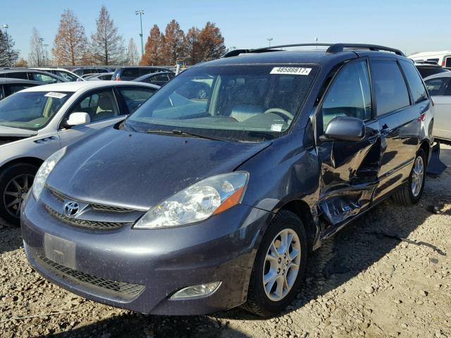 5TDZA22C56S466486 - 2006 TOYOTA SIENNA XLE GRAY photo 2