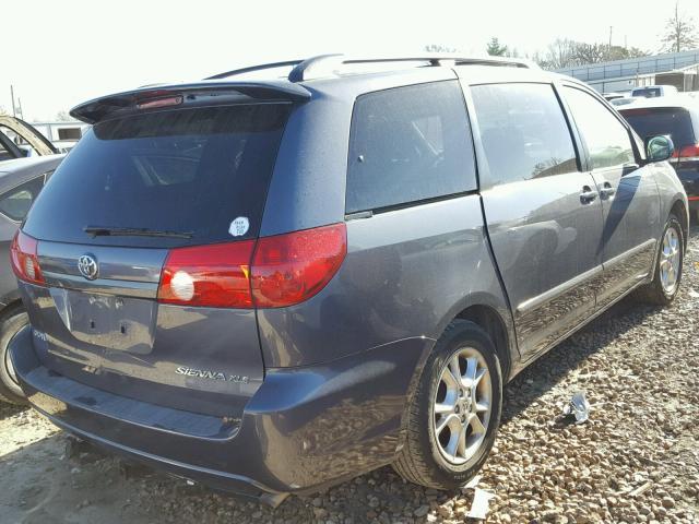 5TDZA22C56S466486 - 2006 TOYOTA SIENNA XLE GRAY photo 4