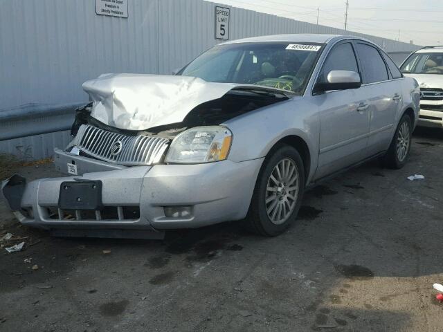 1MEHM431X5G602789 - 2005 MERCURY MONTEGO PR SILVER photo 2