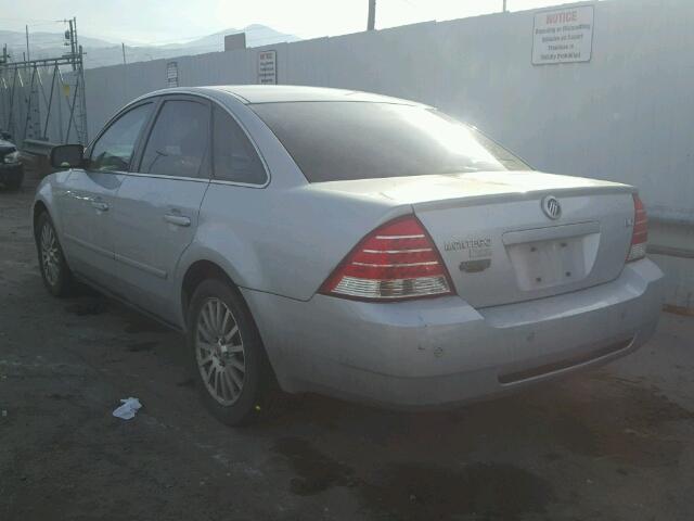1MEHM431X5G602789 - 2005 MERCURY MONTEGO PR 银色 照片 3
