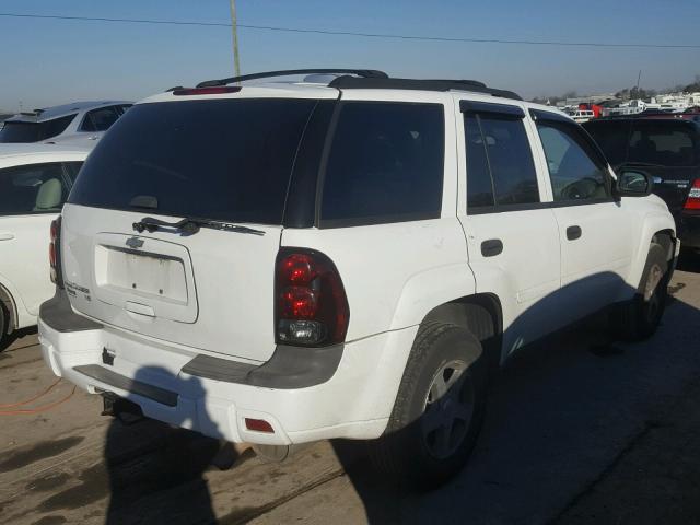 1GNDS13S962294050 - 2006 CHEVROLET TRAILBLAZE WHITE photo 4