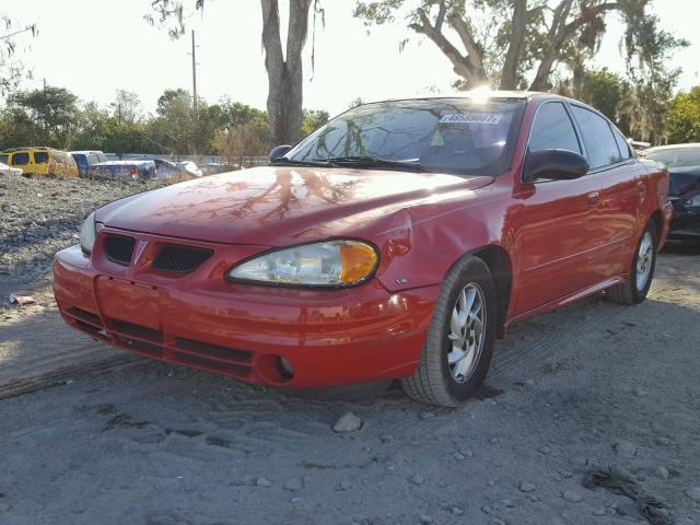 1G2NF52E14C237857 - 2004 PONTIAC GRAND AM S RED photo 2