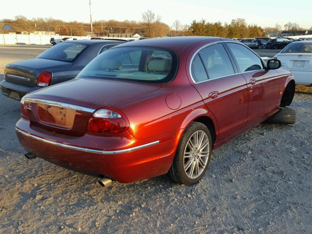 SAJWA01T65FN17471 - 2005 JAGUAR S-TYPE BURGUNDY photo 4