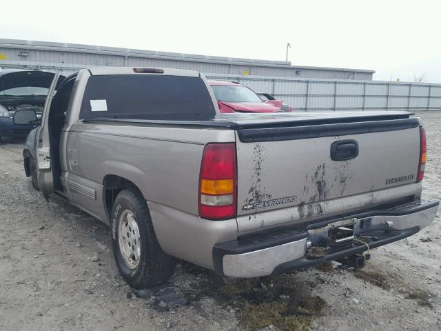 1GCEC14W3XE194828 - 1999 CHEVROLET SILVERADO TAN photo 3