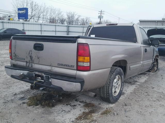 1GCEC14W3XE194828 - 1999 CHEVROLET SILVERADO TAN photo 4