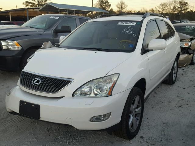 JTJHA31U160102240 - 2006 LEXUS RX 330 WHITE photo 2