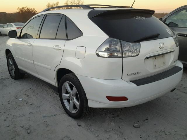 JTJHA31U160102240 - 2006 LEXUS RX 330 WHITE photo 3