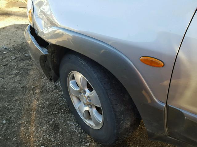 4F2YU08111KM64831 - 2001 MAZDA TRIBUTE LX SILVER photo 9