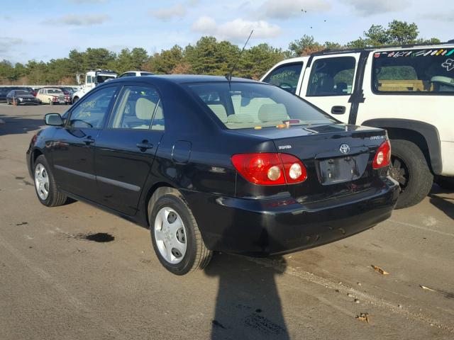 JTDBR32E152055948 - 2005 TOYOTA COROLLA CE BLACK photo 3