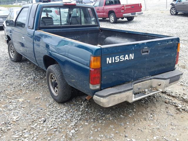 1N6HD16S2SC445439 - 1995 NISSAN TRUCK KING GREEN photo 3