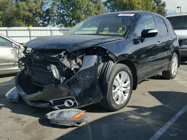 5J8TB2H58AA005124 - 2010 ACURA RDX TECHNO BLACK photo 2