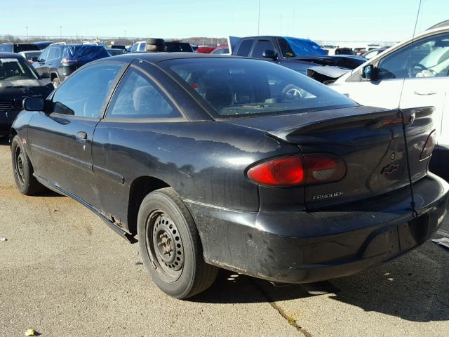 1G1JF12T1Y7404856 - 2000 CHEVROLET CAVALIER Z BLACK photo 3