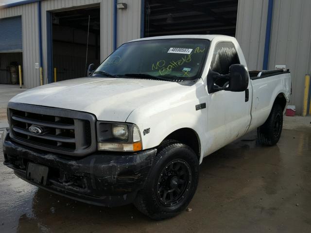 1FTNF20L82EB96818 - 2002 FORD F250 SUPER WHITE photo 2