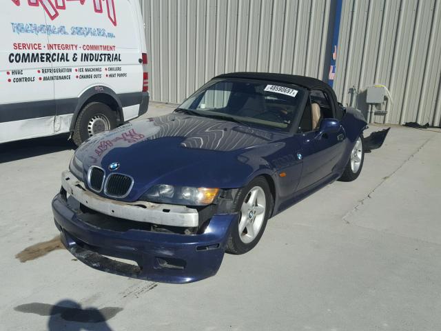 4USCJ3327VLC05049 - 1997 BMW Z3 2.8 BLUE photo 2