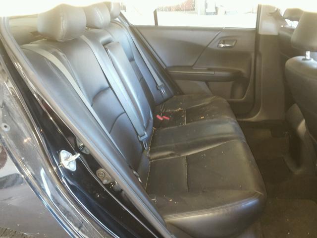 1HGCR2F37FA104683 - 2015 HONDA ACCORD LX BLACK photo 6