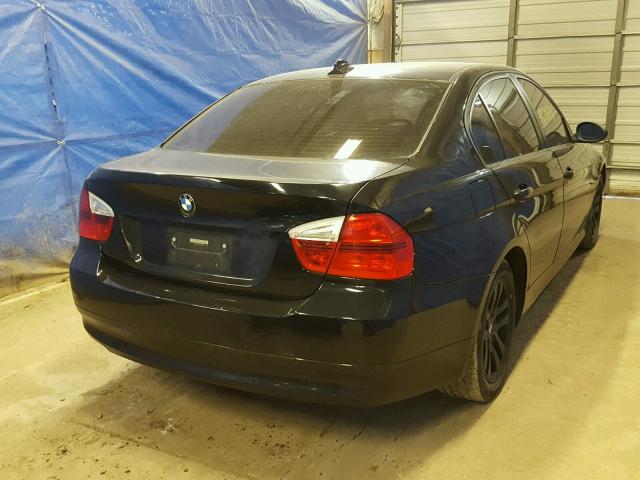 WBAVD13506KT78093 - 2006 BMW 325 XI BLACK photo 4