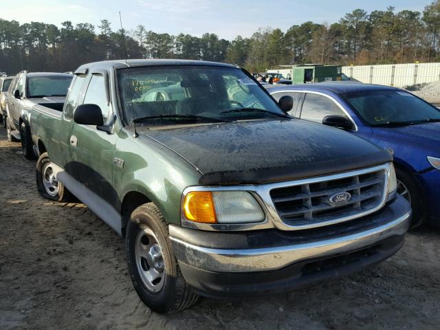 2FTRX17214CA30848 - 2004 FORD F-150 HERI GREEN photo 1