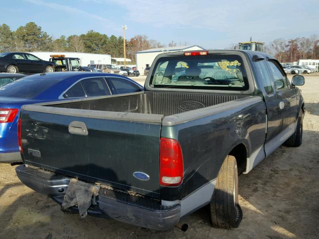 2FTRX17214CA30848 - 2004 FORD F-150 HERI GREEN photo 4