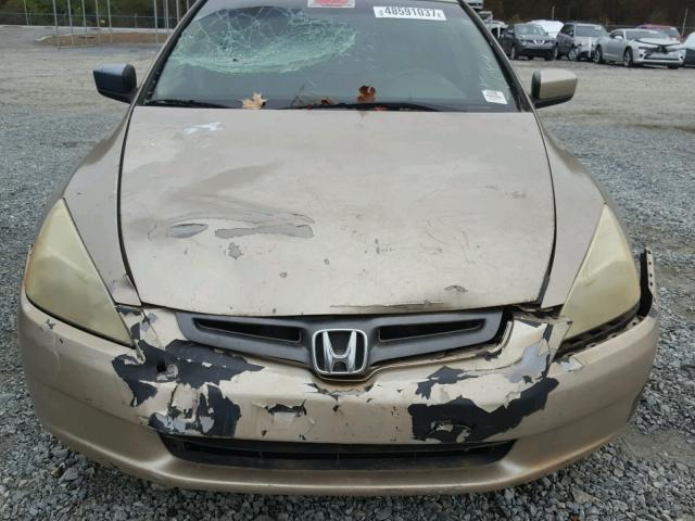 1HGCM66543A018699 - 2003 HONDA ACCORD EX TAN photo 9