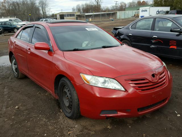 4T1BE46KX8U224550 - 2008 TOYOTA CAMRY CE RED photo 1