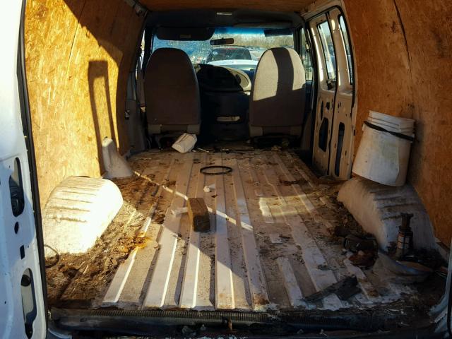 1FTRE1429WHA49699 - 1998 FORD ECONOLINE WHITE photo 6