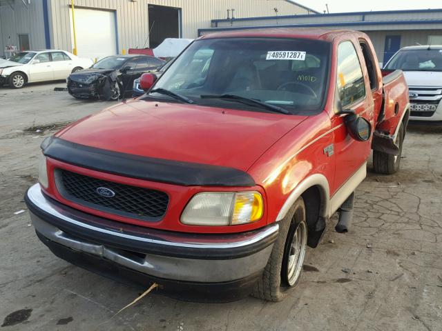 1FTRX07L7WKC30277 - 1998 FORD F150 RED photo 2