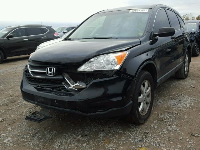 JHLRE3H46BC015009 - 2011 HONDA CR-V SE BLACK photo 2