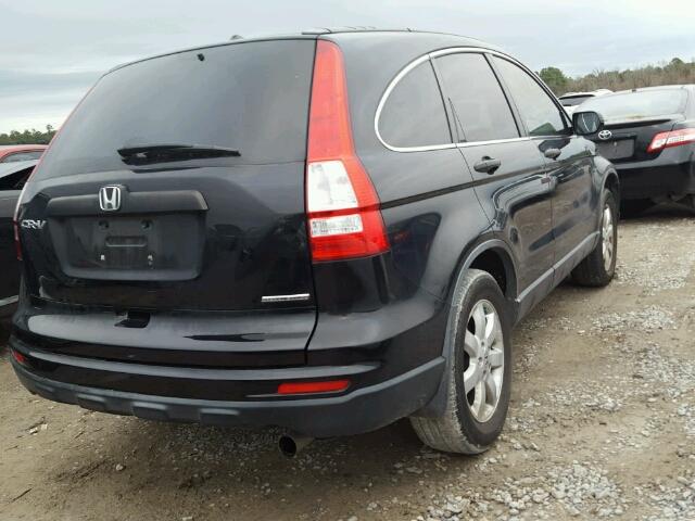 JHLRE3H46BC015009 - 2011 HONDA CR-V SE BLACK photo 4