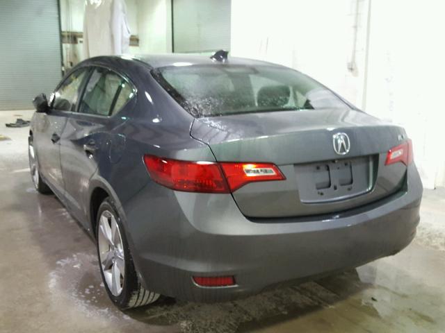 19VDE1F31EE006150 - 2014 ACURA ILX 20 GRAY photo 3