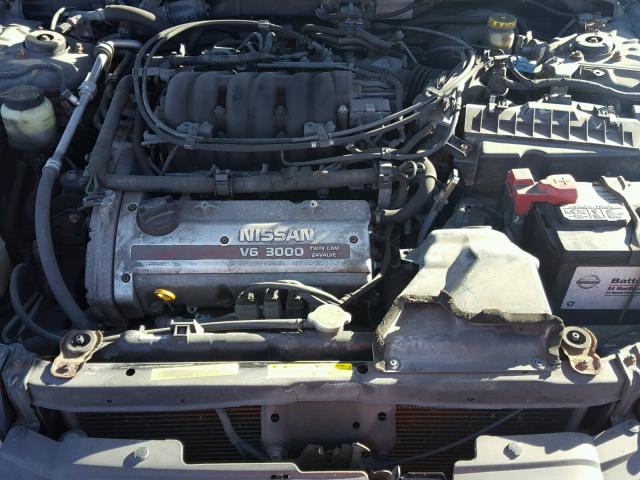 JN1CA31A01T111413 - 2001 NISSAN MAXIMA GXE GRAY photo 7