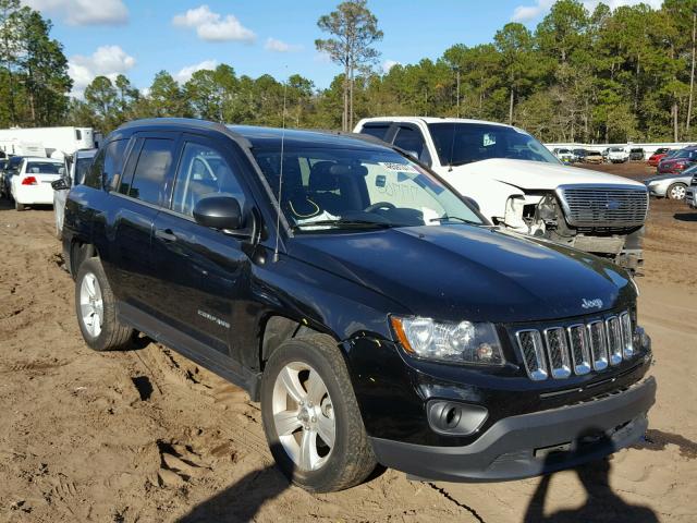 1C4NJCBB0ED741672 - 2014 JEEP COMPASS SP შავი ფოტო 1