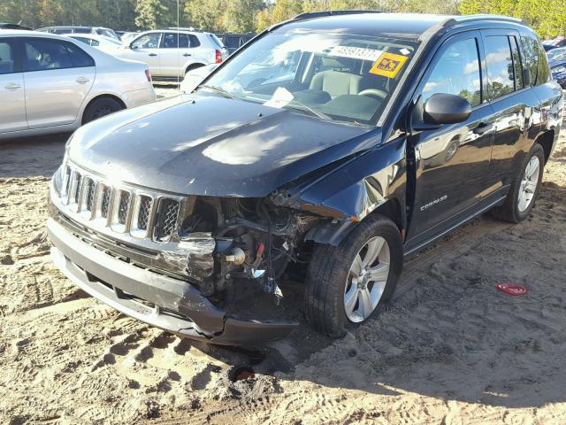 1C4NJCBB0ED741672 - 2014 JEEP COMPASS SP შავი ფოტო 2