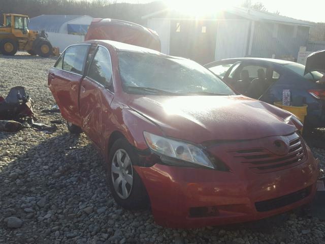 4T1BE46K39U325043 - 2009 TOYOTA CAMRY BASE RED photo 1