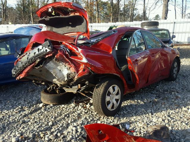 4T1BE46K39U325043 - 2009 TOYOTA CAMRY BASE RED photo 4