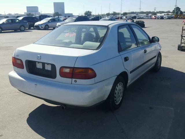 JHMEG8657PS005891 - 1993 HONDA CIVIC LX WHITE photo 4