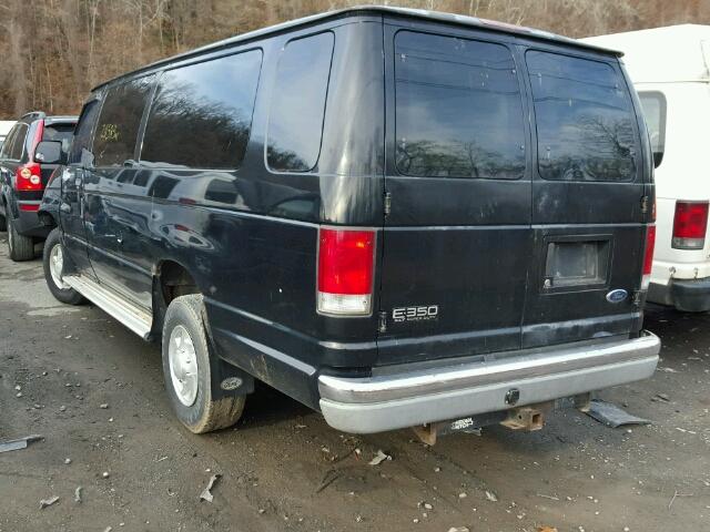 1FBSS31FXXHA87106 - 1999 FORD ECONOLINE BLACK photo 3