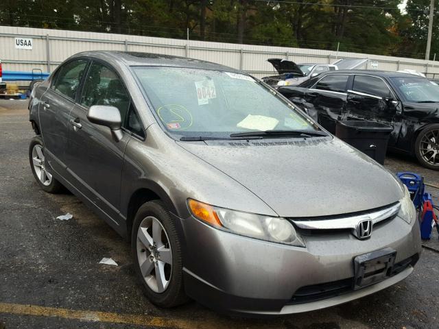 1HGFA16817L042794 - 2007 HONDA CIVIC EX BEIGE photo 1