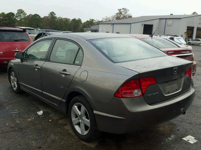 1HGFA16817L042794 - 2007 HONDA CIVIC EX BEIGE photo 3