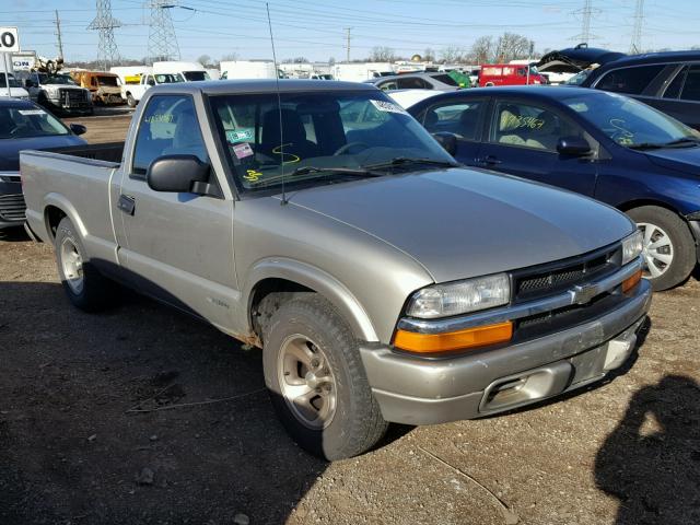 1GCCS14W418243289 - 2001 CHEVROLET S TRUCK S1 TAN photo 1